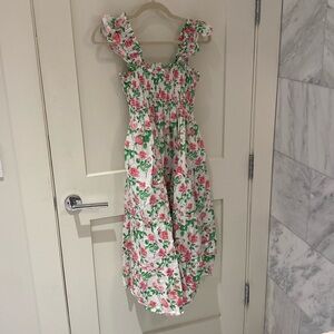 Hill House Ellie Nap Dress - Pink Roses